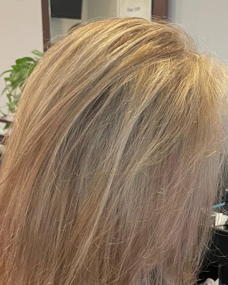 After a blonde refresh at Hair Xpressions